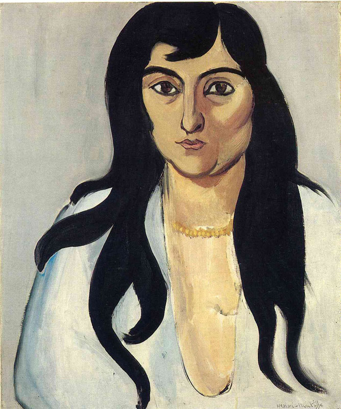 Laurette with Long Locks, 1916