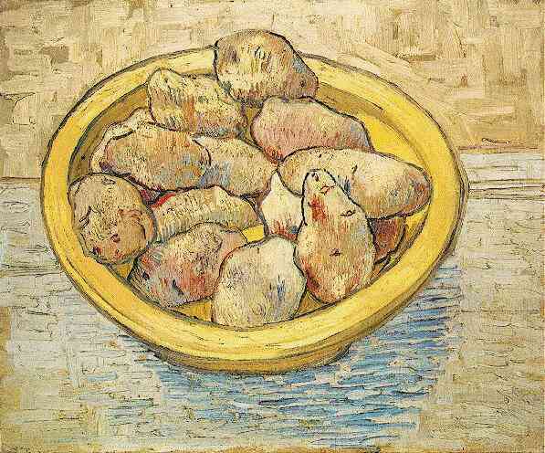Still Life: Potatoes in a Yellow Dish