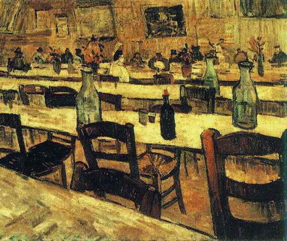 Interior of a Restaurant in Arles