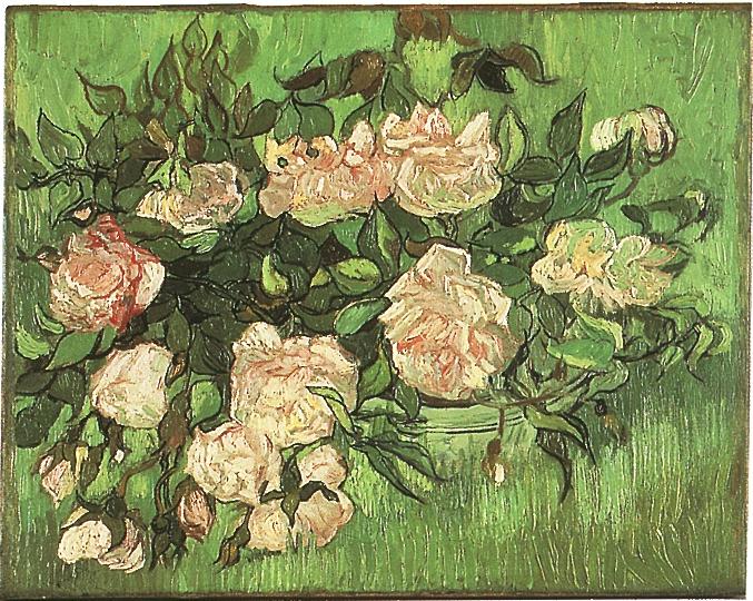 Still Life: Pink Roses
