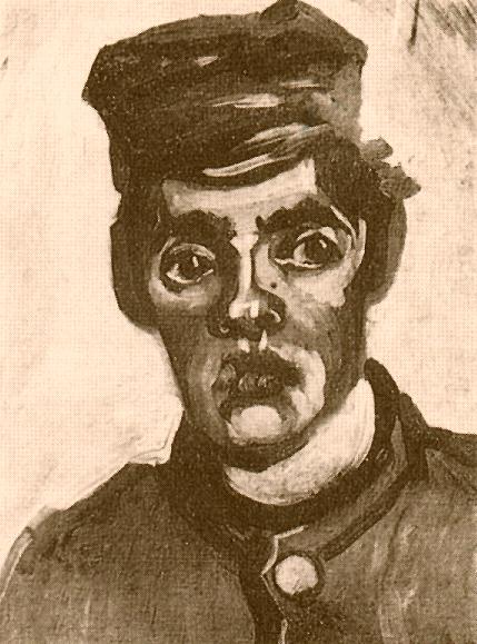 Head of a Young Peasant in a Peaked Cap