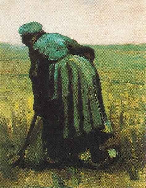 Peasant Woman Digging