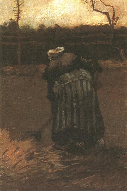 Peasant Woman Digging