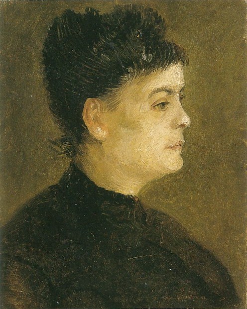 Portrait of a Woman, Facing Right
