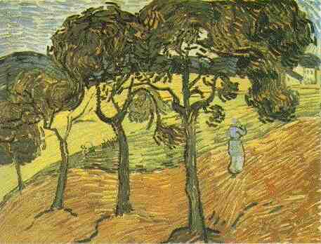 Landscape with Trees and Figures 