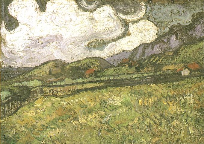 Wheat Field Behind Saint-Paul Hospital 