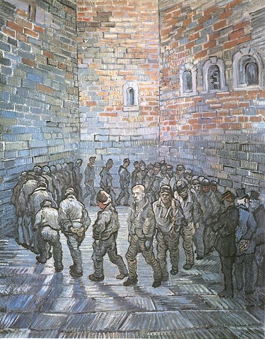 *Prisoners Exercising (after Dor)