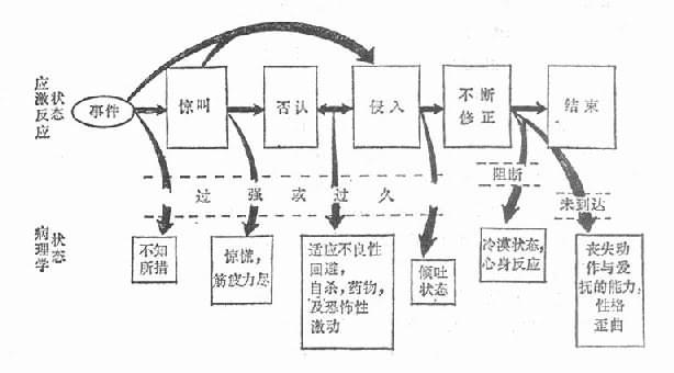 应激状态的时相(Horowitz,1981)